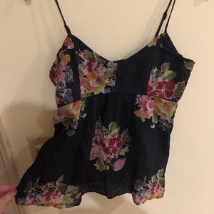 American Eagle Floral Tank